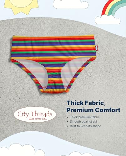 Image of City Threads Girls Bikini Bottoms Toddler Through Teen Sizes