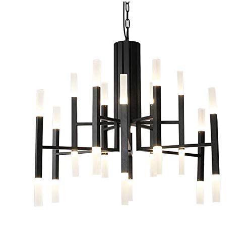 Suspension LED dorée 24 lumières pour illuminer votre salle à manger