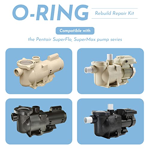 ORing Rebuild Repair Kit,for Pentair SuperFlo And SuperMax, 60 OFF