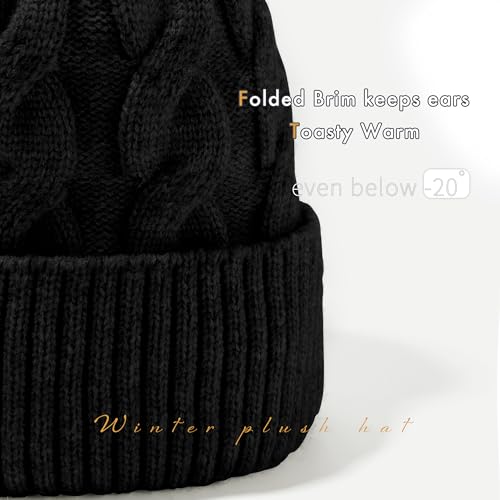 Gorro de mujer de invierno TAROSE con pompón miniatura 2