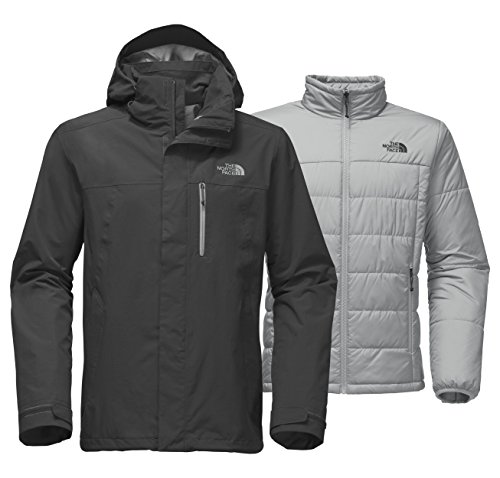 The North Face Men's Carto Triclimate Jacket - Asphalt Grey & Asphalt Grey - M