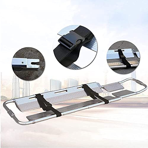 Civière pliable en alliage d'aluminium réglable pour secours médical