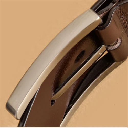 Men Decorative Buckle Leather Belt for Jeans and Stylish Workwear4