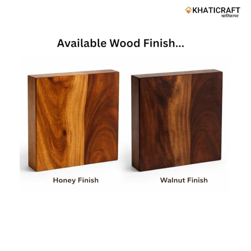 Image of Solid Sheesham Wood Stupa Bedside Table with Drawer and Door Storage for Bedroom Furniture | Wooden Bedside End Tables | Nightstand Side Table for Living Room Home and Hotels (Honey Finish)