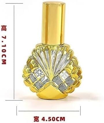Mini butelki podróżne na perfumy, atomizer do perfum 2 szt. 14 ml przenośne opakowanie podróżne z możliwością wielokrotnego napełniania przenośne puste butelki trójkątne szklane butelki z rozpylaczem