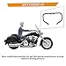 Kinglemc Crash Bar Engine Guard Highway Freeway Bar for Honda VT1300 Interstate Sabre Stateline 1300 VT1300CR VT1300CRA VT1300CS VT1300CSA VT1300CT VT1300CTA