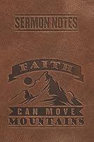 Sermon Notes and Prayer Journal for men and women: A beautifully designed and inspirational 52 week softcover journal to help you challenge yourself and grow in your walk with God B09M4R7C6H Book Cover