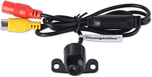 Reverse Backup Camera,170 Degree Wide View Angle Universal Car Front/Side/Rear View Camera,2 Installation Options,Removable Guildlines,Mirror Non-Mirror Image,12V Only #TOP3