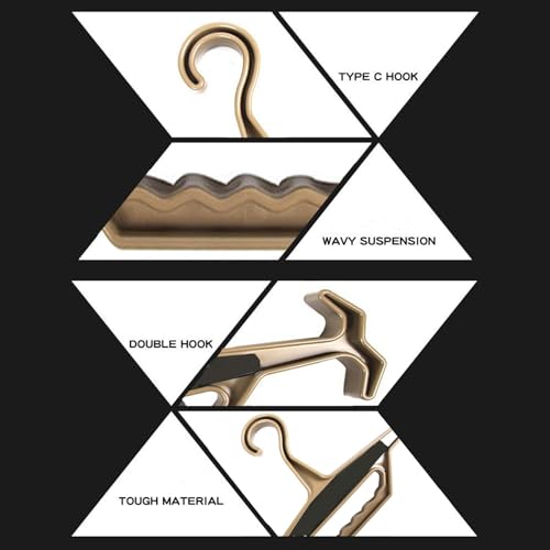 Comanyi Multifunktionaler Kleiderbügel, taktischer Garderobenständer, super tragbar, mit komfortablem Griff, geeignet für den Einsatz im Freien (Khaki)