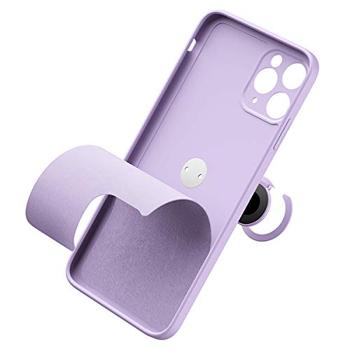 UKDANDANWEI Capa Enjoy 20 5G, suporte de anel de metal fino com rotação de 360 graus, capa magnética