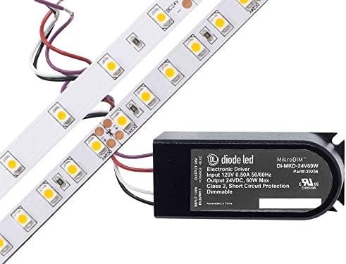 Diode DI-MKD-24V60W MikroDIM Electronic Dimmable Driver (60W - 24 Volts)