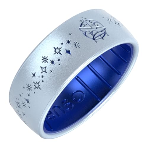 Enso Rings Disney Silicone Ring - Cinderella's Wish - Diamond/Sapphire - 5