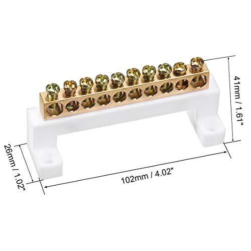 Bloque de terminales de 10 posiciones para simplificar el cableado en cajas de distribución 2