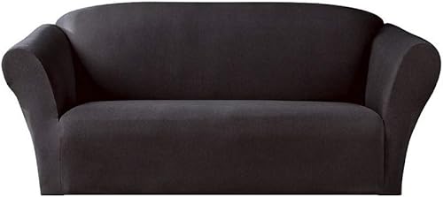 Bedding Haus Juego de 3 fundas para sofá sofá sofá de dos plazas silla ajuste elástico protector de muebles poliésterelastano Isabel 3 piezas color