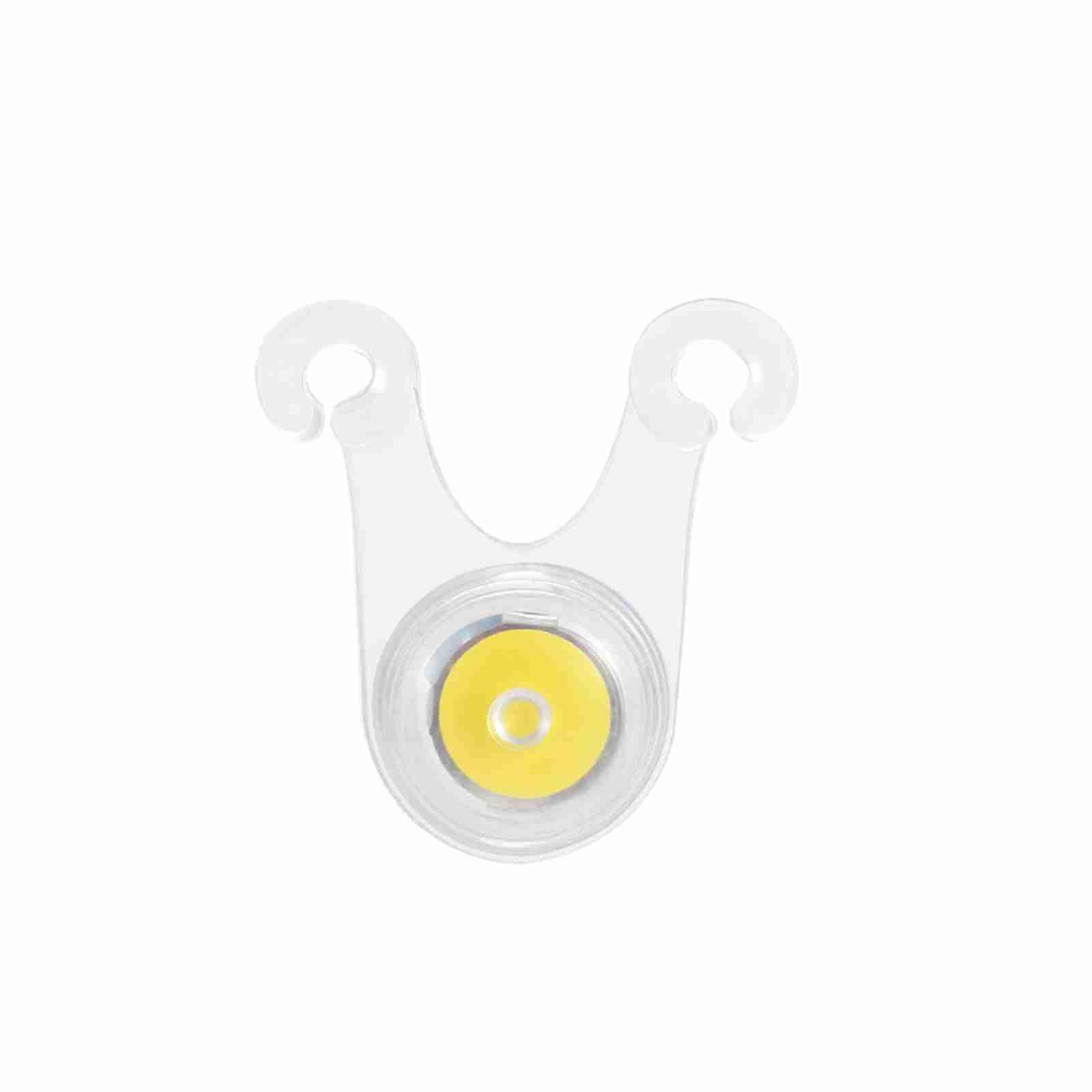 ERYUE 10pcs Tent Lights for Outdoor Camping, Multicolor Rope Hangings Lights (Yellow)