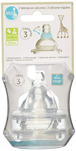 Vulli MII Sophie la Girafe Set of 2 Niples- Medium Flow