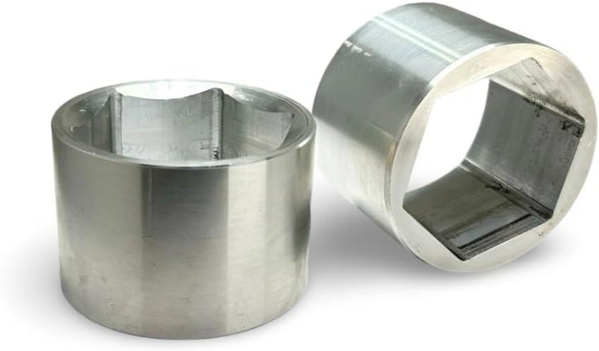 Aluminum Axle Retainer Nut (2 Pack) Replacement for Polaris Scrambler 400 500 Trail Blazer 250 400 Trail Boss Xplorer – Replaces 5510313