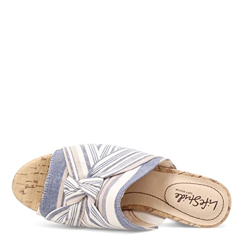 Lifestride Laguna Womens Sandal Bm Us Blue Multistripe #TOP5