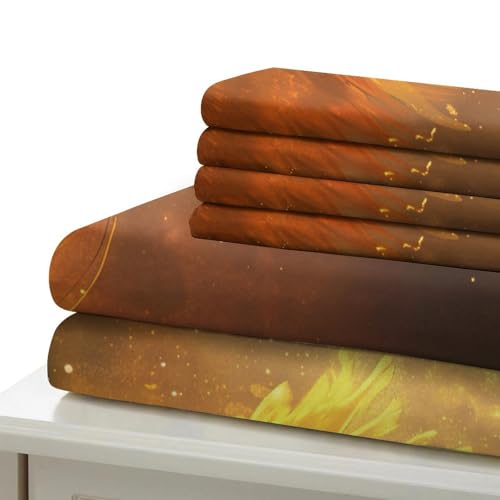 Housse de couette 260x220cm imprimée 3D Nuit au Clair de Lune