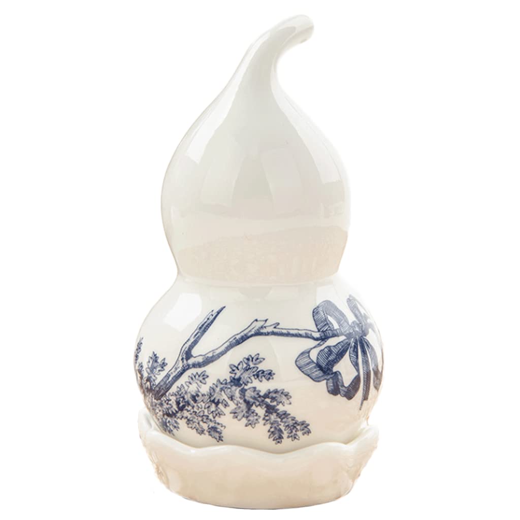 Wdwdw Style A Toothpicks Dispenser Toothpick Box Fashion Gourd Holder Ceramic Holder Container Creativity