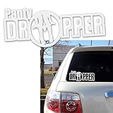 Xotic Tech Party Dropper Vinyl Decal Funny Car Truck Sticker JDM Racing Heels Sexy Panties