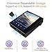 HIDIZS AP80 Hi-Fi Bluetooth MP3 Player, Portable High Resolution Digital Audio Player with LDAC/aptX/DSD, Lossless Music Player with Full Touch Screen (Gray)