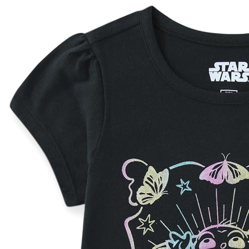 Image of STAR WARS Grogu Girls Short Sleeve T-Shirt for Big Kids