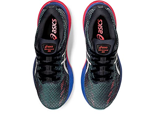 ASICS Women's Gel-Kayano 28 Lite-Show Running Shoes, 11.5, Carrier Grey/Pure Silver