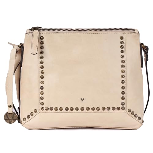 Genuine Italian Leather Boho Studded Crossbody Sling Bag - Stylish, Durable, & Perfect for Everyday Use for women