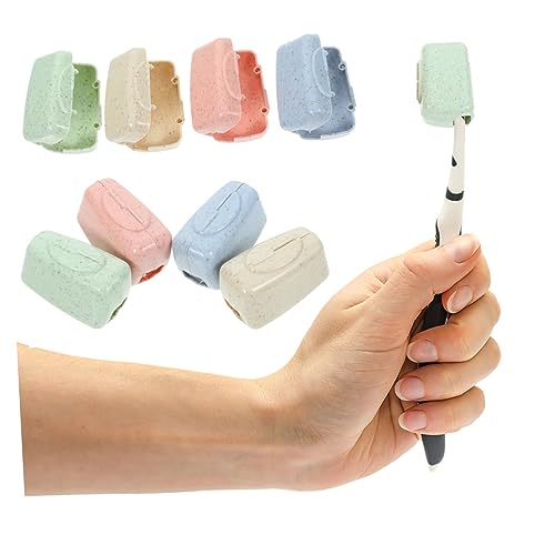 Evita cerdas sucias con las tapas de viaje protectoras de cepillo de dientes Zerodeko 4