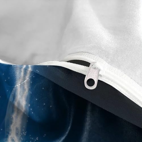 Housse de couette sirène respirante en microfibre super douce pour lit double - 8