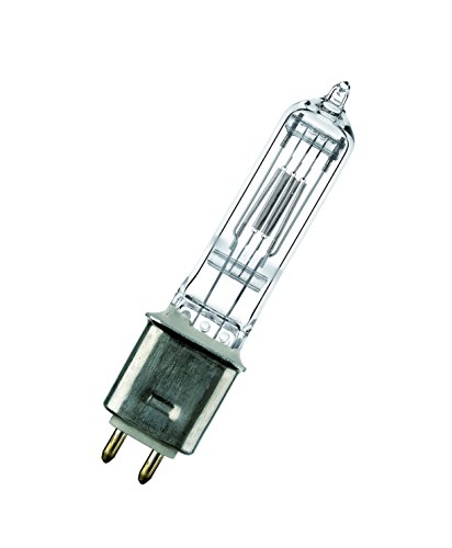 G9.5 base Osram 64678 800 W 230 V lampada alogena da studio, Kelvin, diametro 19 mm, lunghezza 101 mm, temperatura di colore 3200 K, 800 W, 230 V