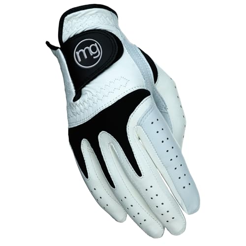 MG Golf TechGrip Ladies’ Right (LH Golfer Cabretta Leather Glove (Large)