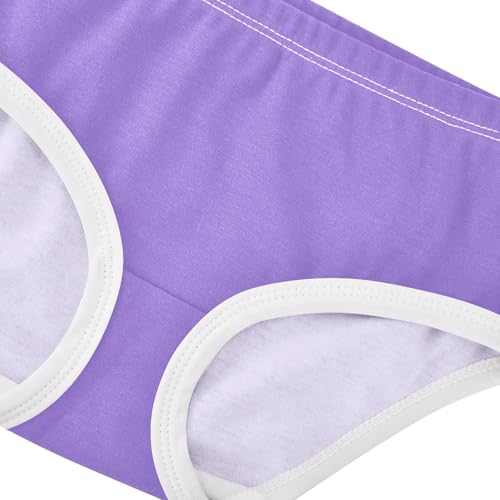 Joisal Medium Purple Girls Underwear Toddler 2t Cotton Panties for Girl Artistic Briefs Kids Undies4
