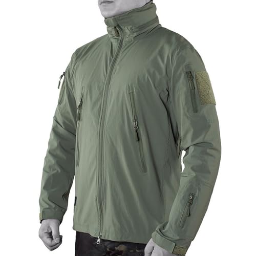 Sweat-shirt à capuche imperméable veste nylon coupe-vent respirant 2XL