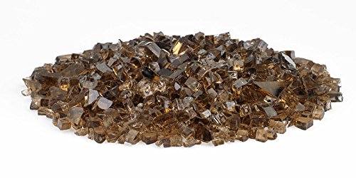 Image of American Fireglass 1 /4 inch Copper Fire Glass, 55 lb. Bag