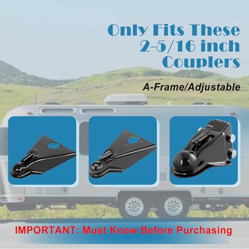 Kaowuzz Trailer Lock with Handle