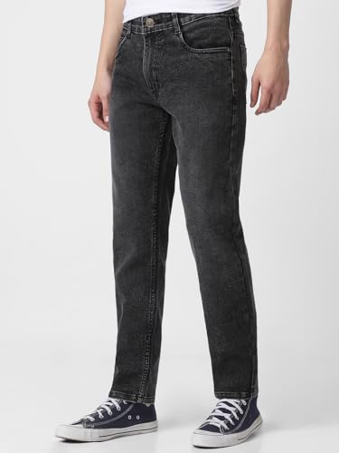 Image of Neostreak Men's Regular Fit Heavy Washed Jeans Stretchable