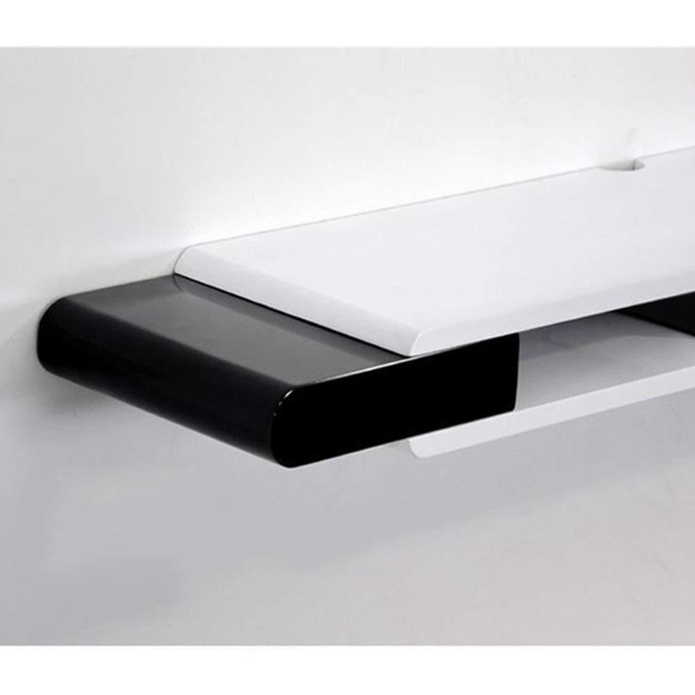 Mobile porta TV sospeso moderno – Supporto da parete per soggiorno per TV, router, lettori DVD e Phots Slish 110 cm design