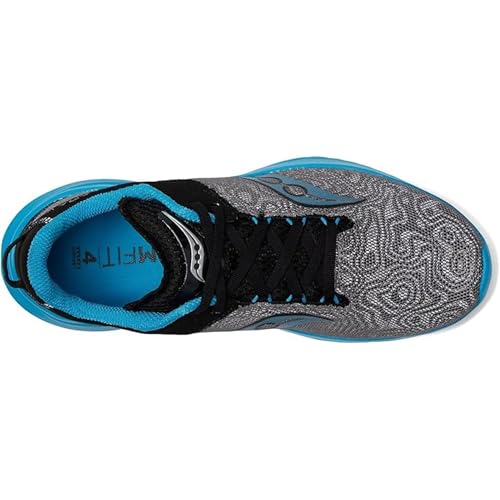 Image of Saucony Womens Kinvara 14 Running Sneakers Shoes - Black