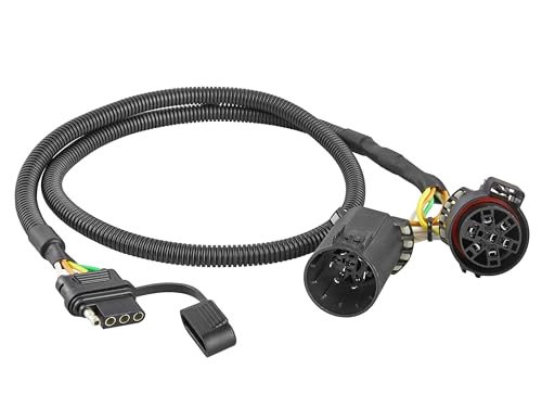 Oyviny Plug & Play USCAR 7 Pin to 4 Pin Trailer Wiring...