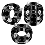 HHCSOP 4x4 Golf Cart Wheel Spacers, 1.5 inch ATV Wheel Adapters for EZ GO EZGO Club Car, 4PCS 4x101.6mm Wheel Spacer Hub Bore 62mm with 1/2