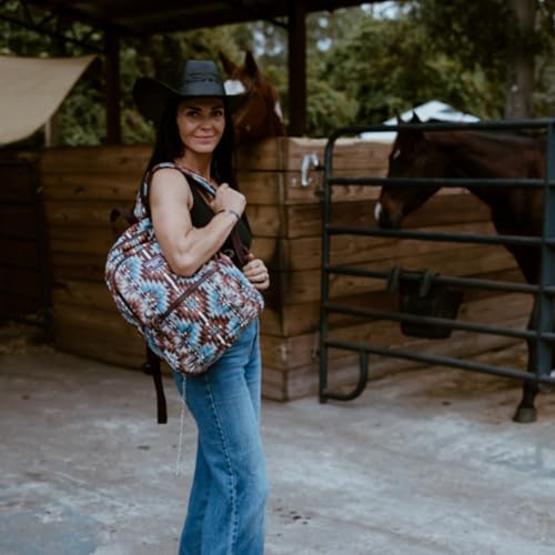 Image of Montana West Backpack Purse for Women Western Aztec Backpack Purse Lightweight Casual Daypack for Travel