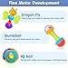 iPlay, iLearn 10pcs Baby Rattles Toys Set, Infant Grab Shake Rattle, Easy Hold Sensory Teether, Babies Development Learning Music Toy, Newborn Shower Birthday Gift 1 2 3 4 5 6 7 9 10 12 Month Boy Girl