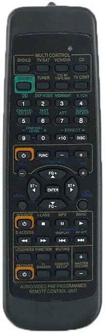 Replacement Remote Control Replace for TV/Audio/Projector for Pioneer VSX-33TX VSX-D711 VSX-D508 Audio Video A/V Receiver
