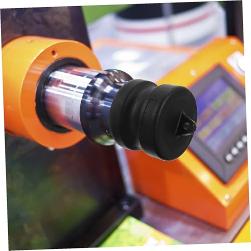 Conector rápido DN50 en PP negro ideal para sistemas de riego y mangueras agrícolas 8