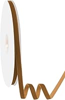 Vista 10 de Cinta de terciopelo de 5/8 pulgadas de ancho, 25 yardas, cinta de terciopelo negro en carrete para manualidades, envoltura de regalos, bricolaje