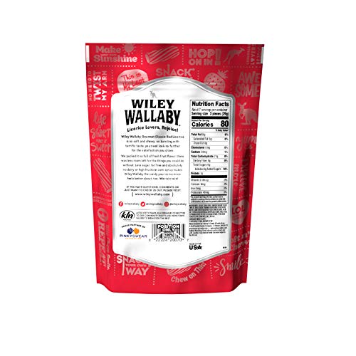 Wiley Wallaby Classic Licorice Multi-Packs (Red, 7.05 Ounce (Pack Of 12)) #TOP1