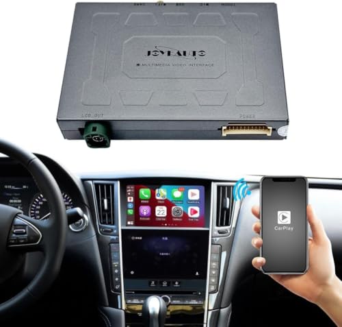 JoyeAuto Kabelloses CarPlay-Modul-Empfängerbox für Infiniti Q50 Q50S Q50L Q