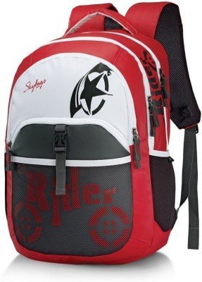 skybags leather backpack